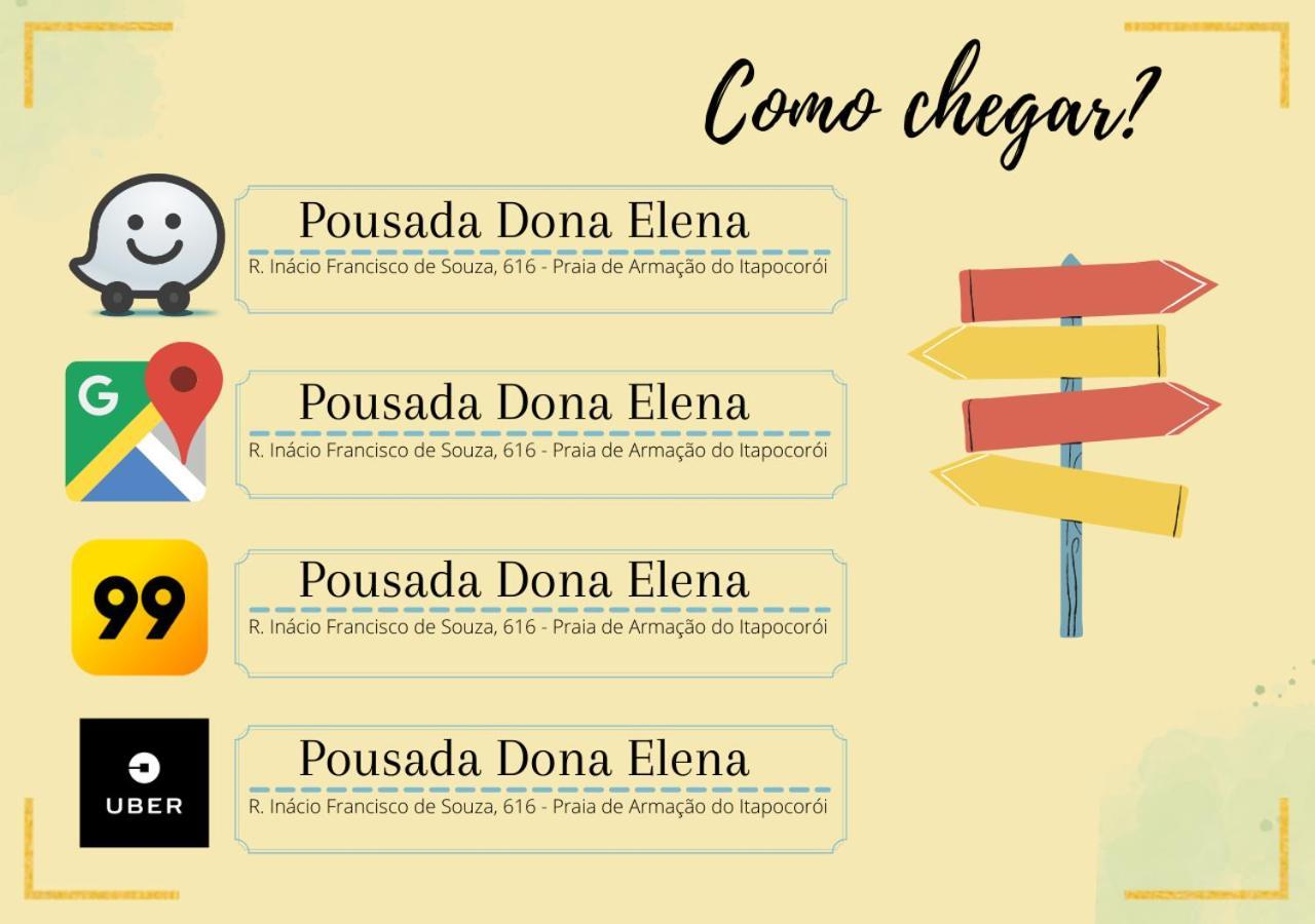 Pousada Dona Elena Penha  Extérieur photo